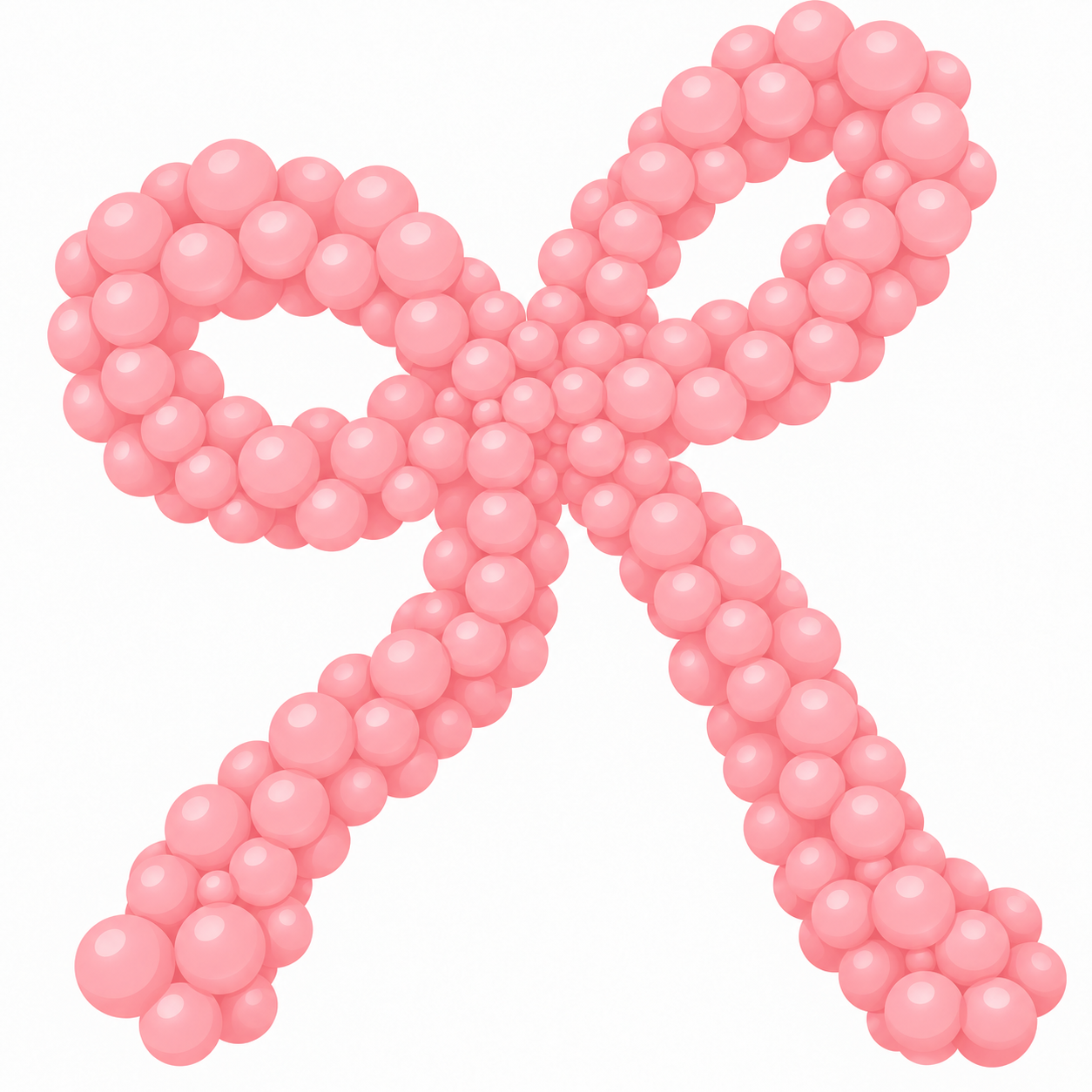Illustration of a balloon bow